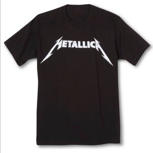 Metallica Short Sleeve Graphic T-Shirt - Black size Small